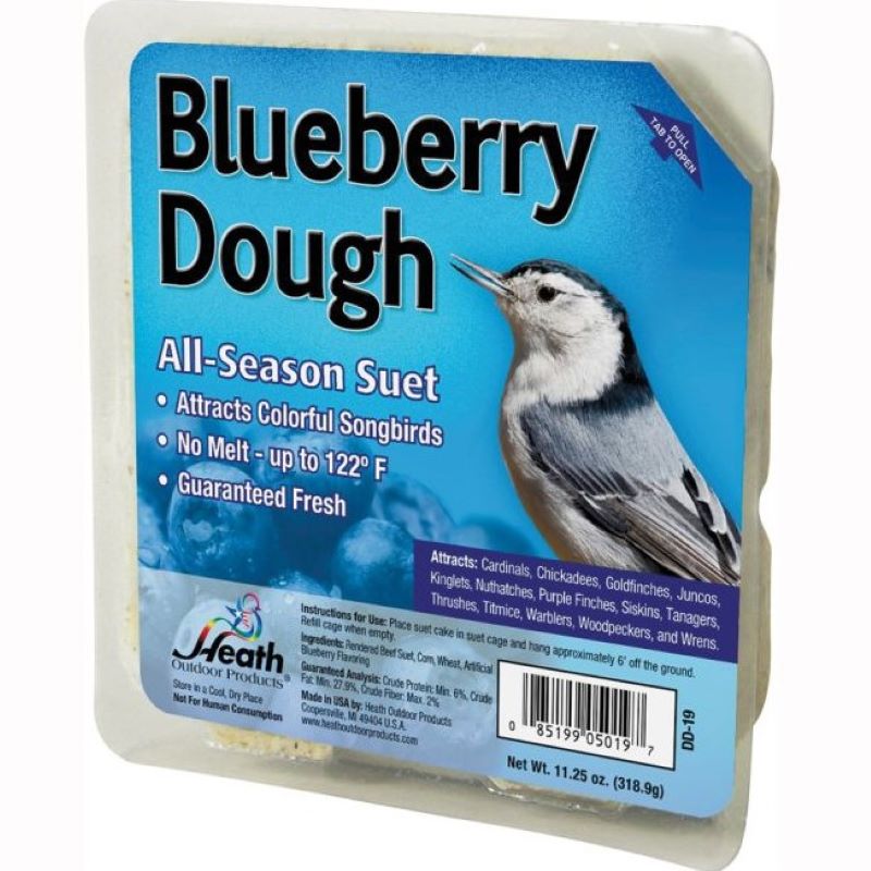 Blueberry Dough Suet Cake