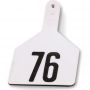 Z-Tag Cow White 76-100