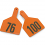 Z-Tag Cow Orange 76-100