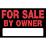 For Sale By Owner Plastic Sign 8"x12"