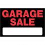 Garage Sale Plastic Sign 8"x12"