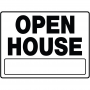 Open House Plastic Sign 20"x24"