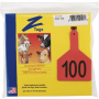 Z-Tag Cow Red 76-100