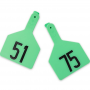 Z-Tag Cow Green 51-75