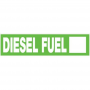 Diesel Fuel Adhesive Sign 2"x8"