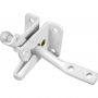 White Steel Gate Latch