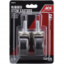 Swivel Hard Rubber Caster 2 in 2 ct 80 lb