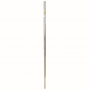 Polished Chrome Steel Closet Rod 6' x 1 3/8"