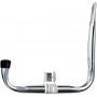 Zinc Plated Silver Steel Giant Storage Hanger 11 in