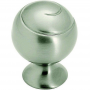 Swirlz Round Cabinet Knob Satin Nickel