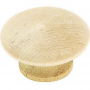 Round Unfinished Wood Cabinet Knob 2 ct