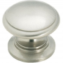 Satin Nickel Heritage Knob 1-1/4 in