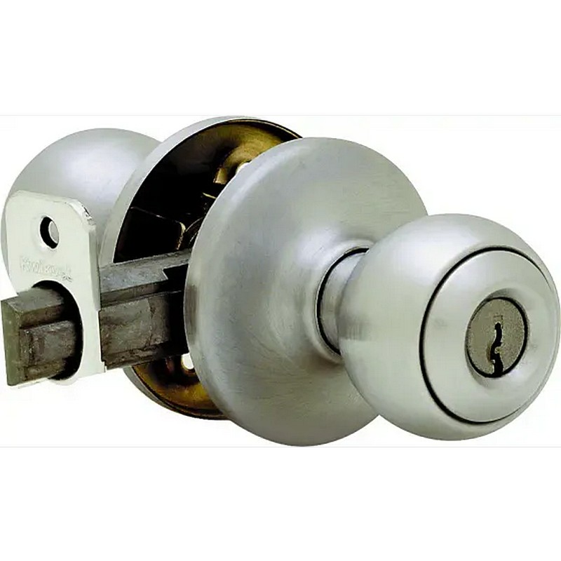 Kwikset Polo Satin Nickel Entry Knobs