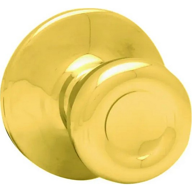 Kwikset Tylo Polished Brass Passage Door Knob
