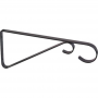 Landscapers Select Steel Black Hanging Plant Bracket 9 in