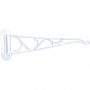 Panacea White Steel Swivel Plant Hook Bracket 10 in