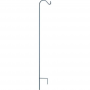 Panacea Black Steel Shepherd Hook Plant Hanger 64 in