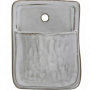 Terracotta White Wall Pocket Planter 6 in
