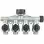 Gilmour Aluminum 4 Port Shut Off Valve