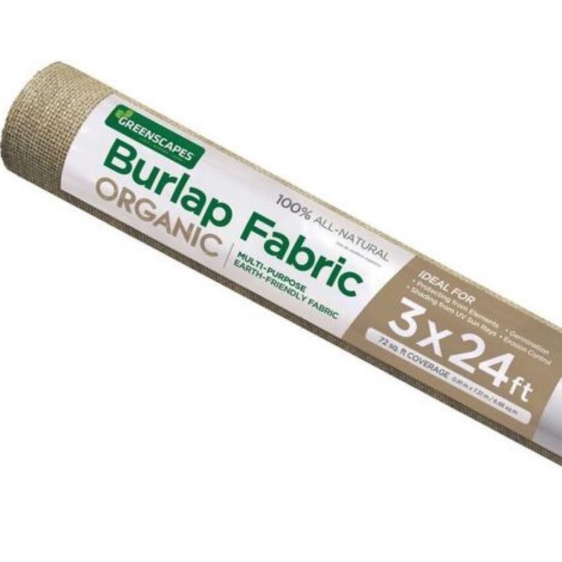 Greenscapes Burlap Fabric 3 X 24'
