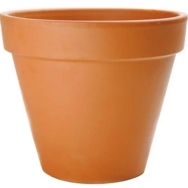 Deroma Clay Terracotta Pot 4 in