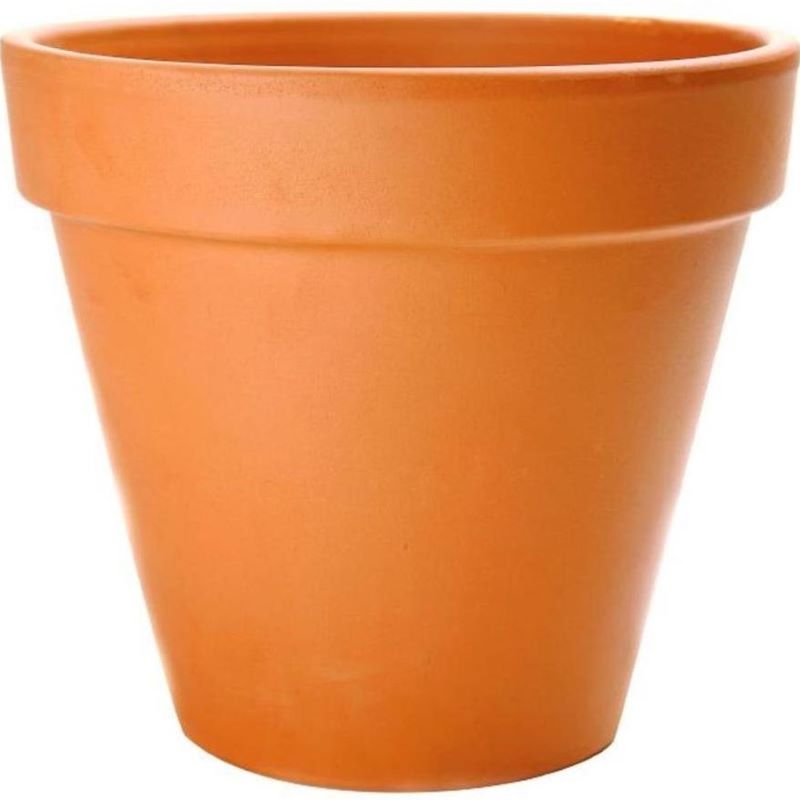 Deroma Clay Terracotta Pot 6 in