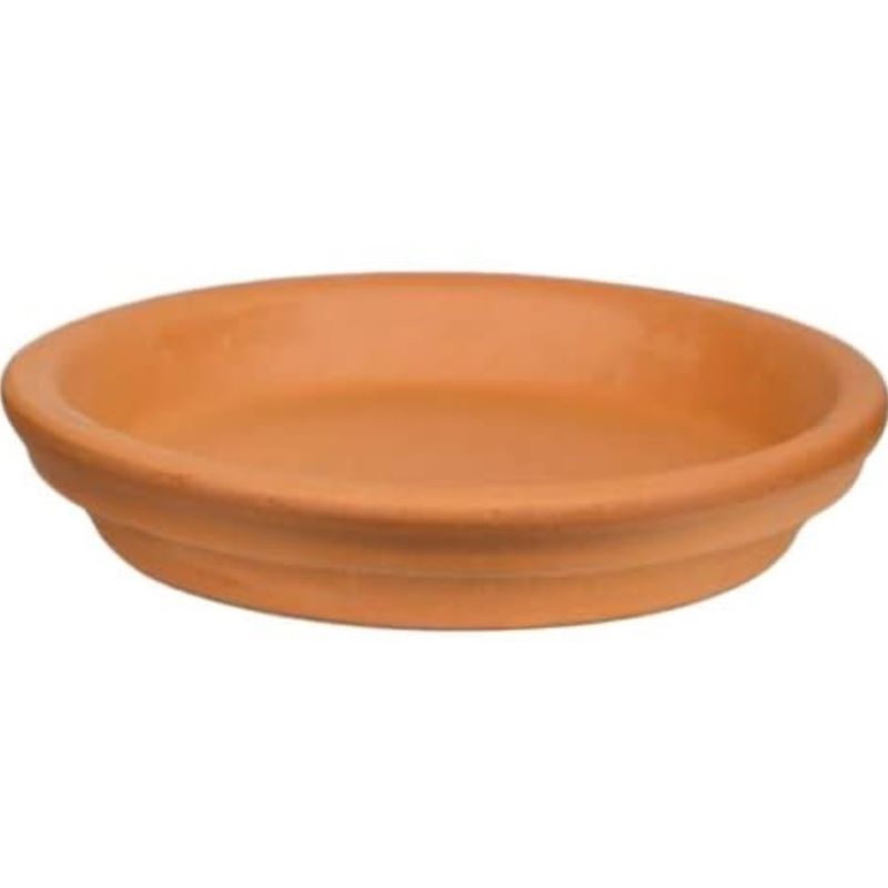 Deroma Clay Terracotta Plant Saucer 4 in