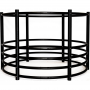 Poly Pipe Horse Round Bale Feeder 8'x66"