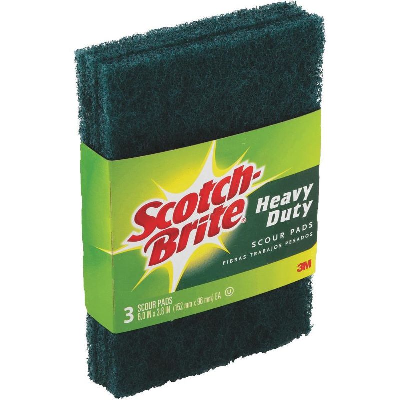 Scotch Brite Heavy Duty Scouring Pad 3 ct