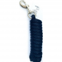 Lead Rope Blue Poly with Brass Bolt