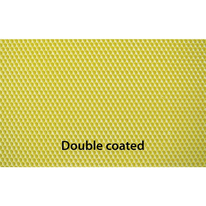 Deep 8 3/8" X 16 3/4" Double Coated Yellow Plasticell