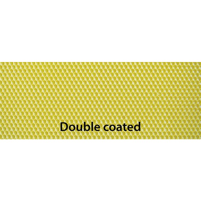 Medium 5 1/2 X 16 3/4" Double Coated Yellow Plasticell