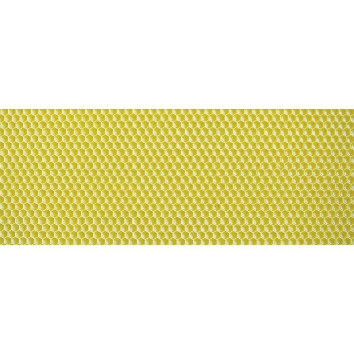 Shallow 4 3/4 X 16 3/4" Single Coated Yellow Plasticell