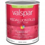 Valspar Medallion Plus Exterior Paint White Base Satin 1 qt