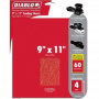 Diablo Sanding Sheet 60 Grit 9"x11"