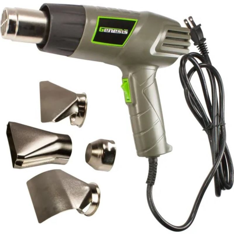 Dual-Temperature Heat Gun Kit with Accessories