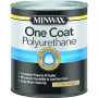 Minwax One Coat Polyurethane Clear Satin 1 qt