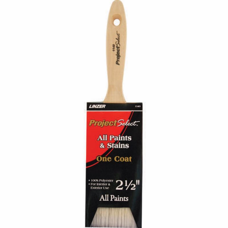 Linzer Project Select Paint Brush Varnish Handle 2.5 in