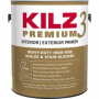Kilz 3 Premium Interior Exterior Primer Flat White 1 gal