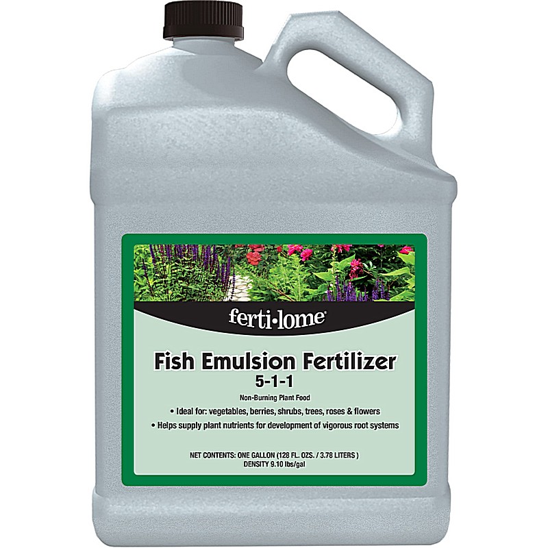Ferti-Lome Fish Emulsion 5-1-1 Fertilizer 1 gal