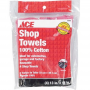 Ace Cotton Knit Shop Towels 13"x15" 4 Ct