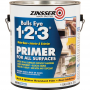 Zinsser Bulls Eye 123 Primer White 1 gal