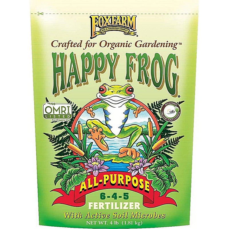 FoxFarm Happy Frog All Purpose 6-4-5 Fertilizer 4 lb