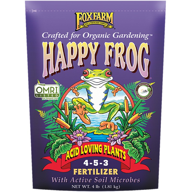 FoxFarm Happy Frog Acid Loving 6-4-4 Fertilizer 4 lb