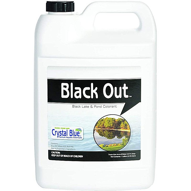 Crystal Blue Black Out Lake & Pond 1 gal