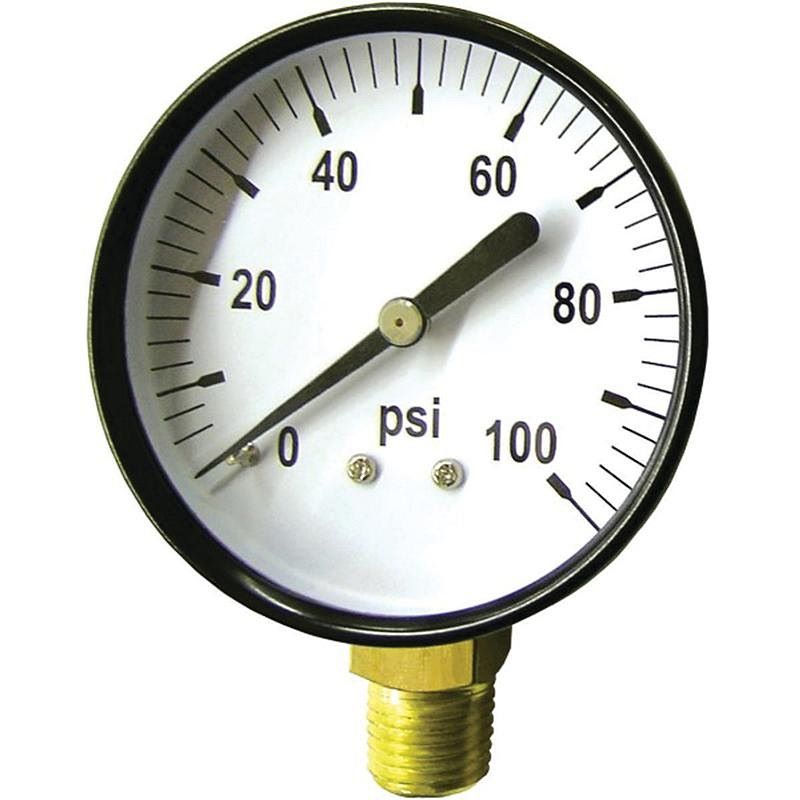 Standard Dry Pressure Gauge 100 PSI