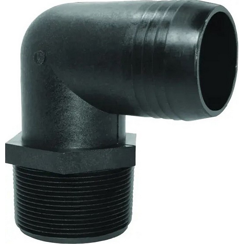 Hose Barb Elbow 3/4" MPT x 3/8"