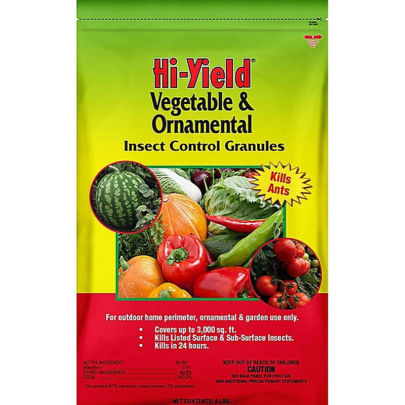 Hi-Yield Vegetable & Ornamental Insect Control Granules 4 lb