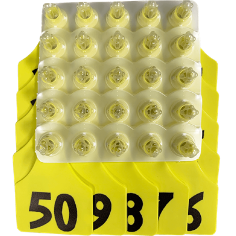 Allflex Large Yellow Livestock Ear Tags 26-50