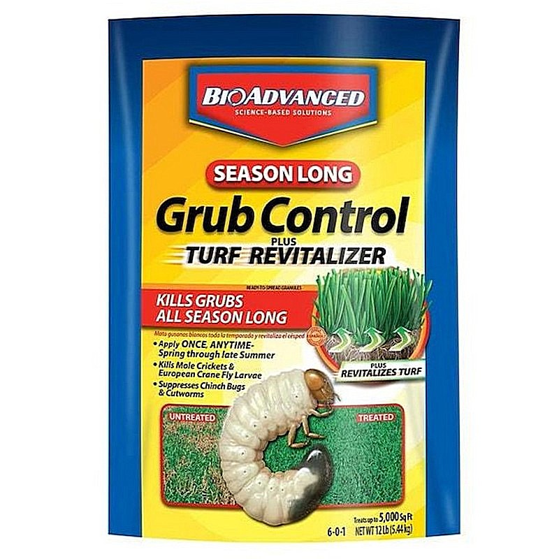 BioAdvanced Season Long Grub Control Plus Turf Revitalizer 12 lb
